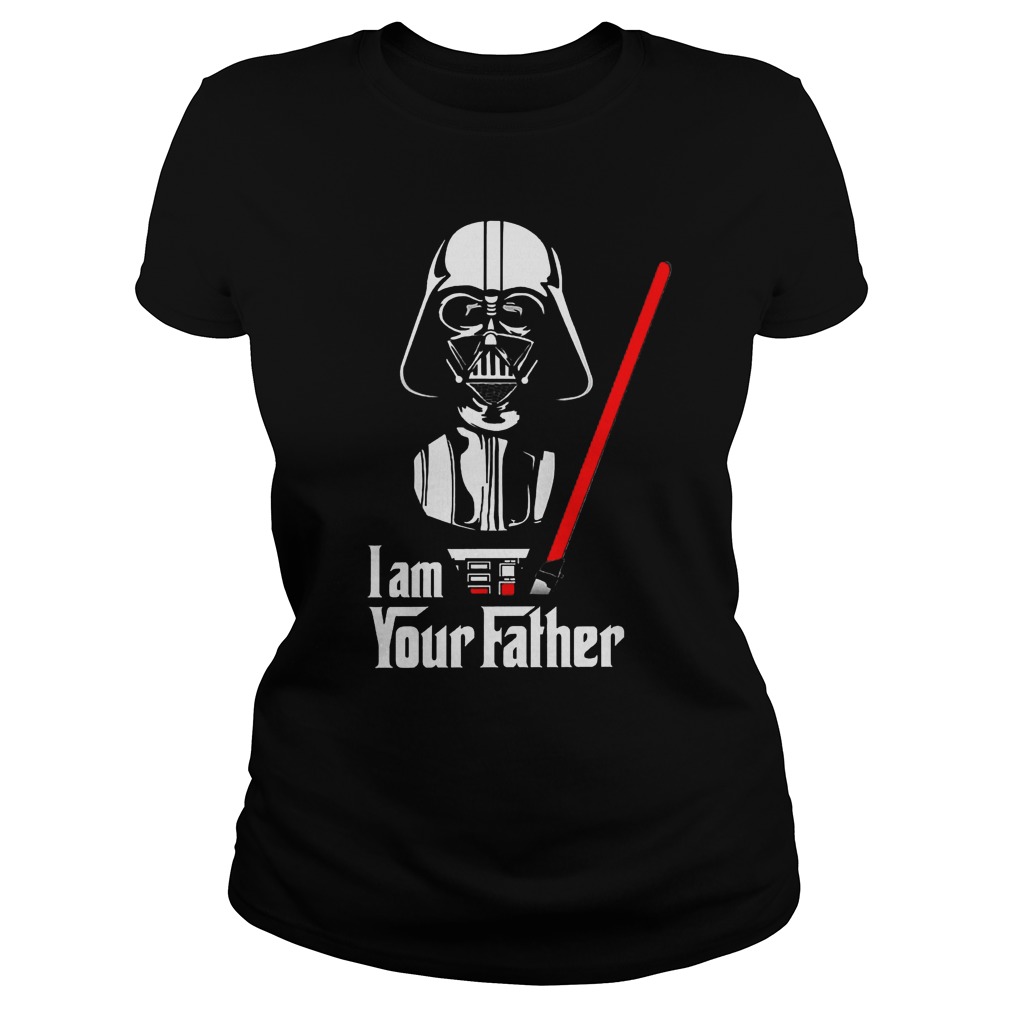 Darth Vader I Am Your Father Ladies Tee