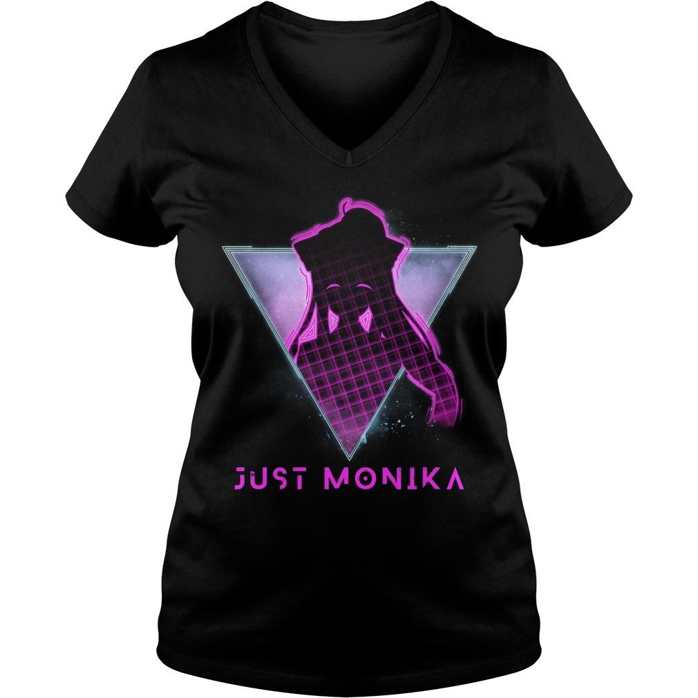 Doki Doki Literature Club Monika Ladies Vneck