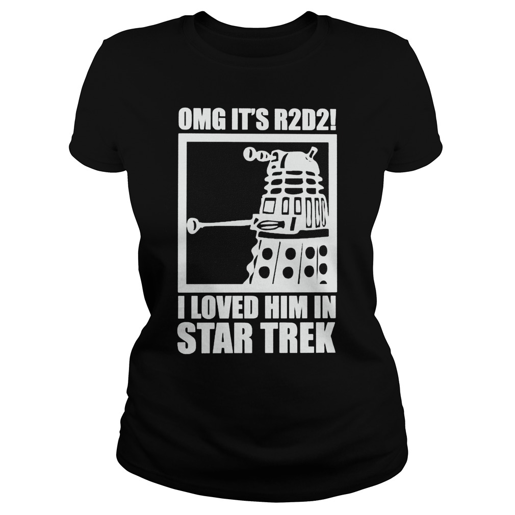 I Loved Him In Star Trek Ladies Tee