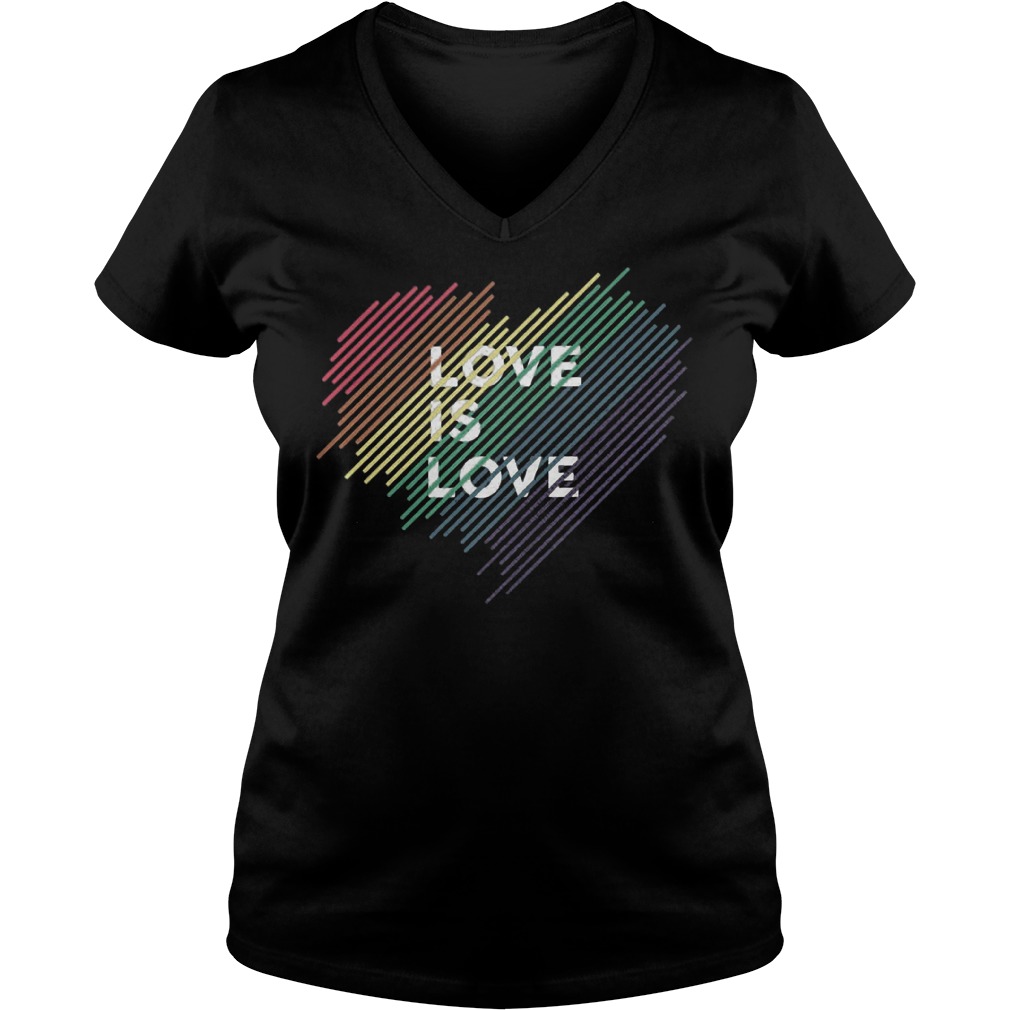 Love Is Love Ladie Vneck