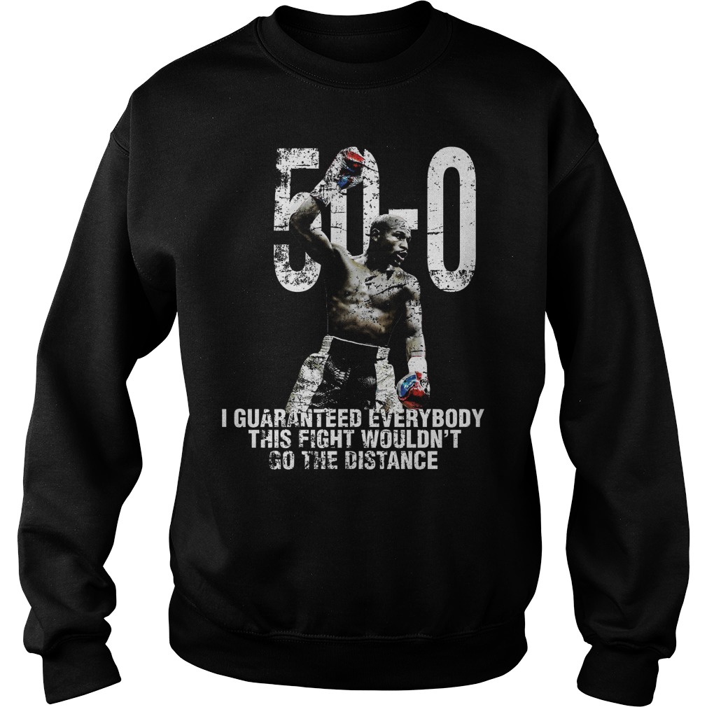 Mayweather 50 0 Sweater
