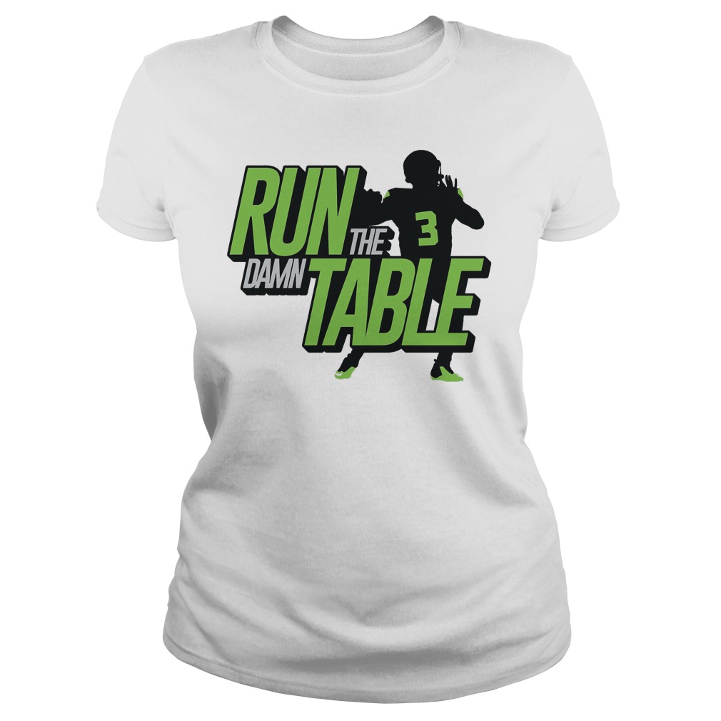 Run The Damn Table Ladies Tee