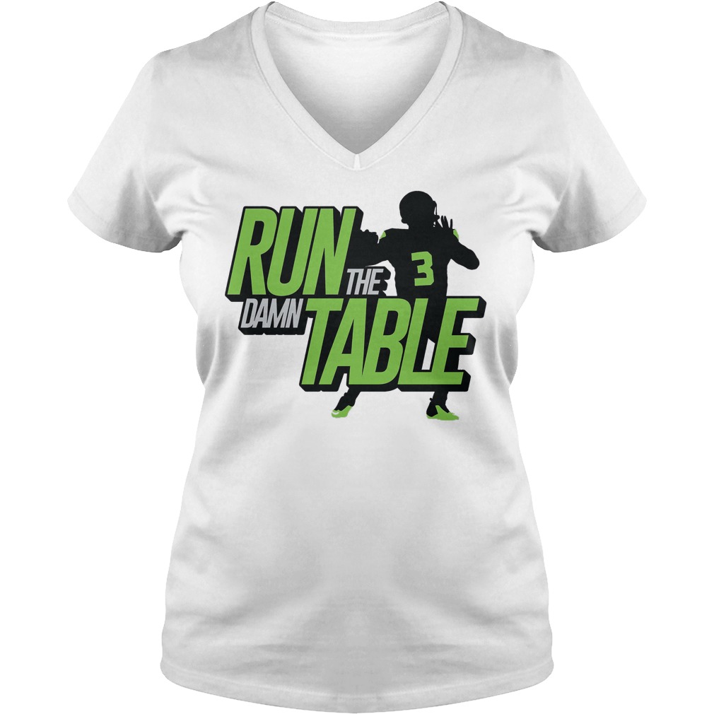 Run The Damn Table Ladies Vneck