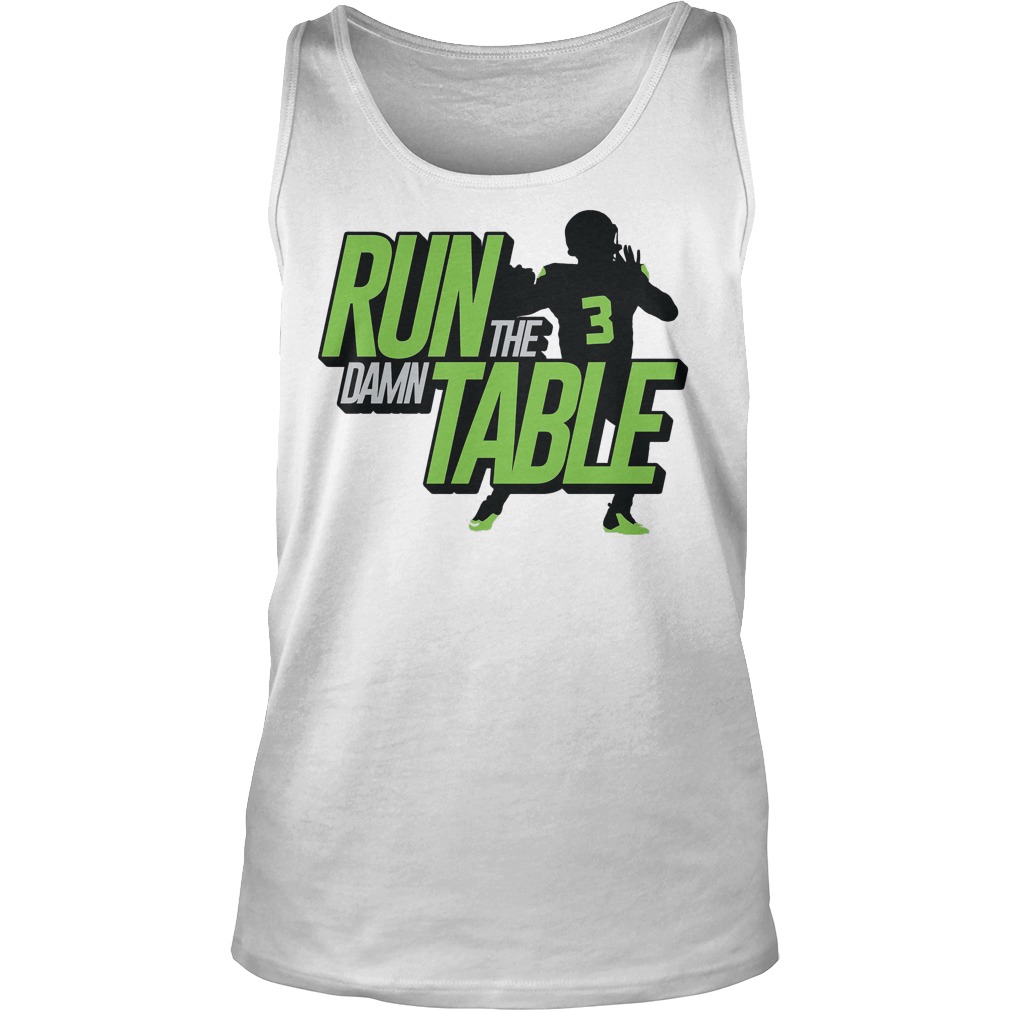 Run The Damn Table Tank Top