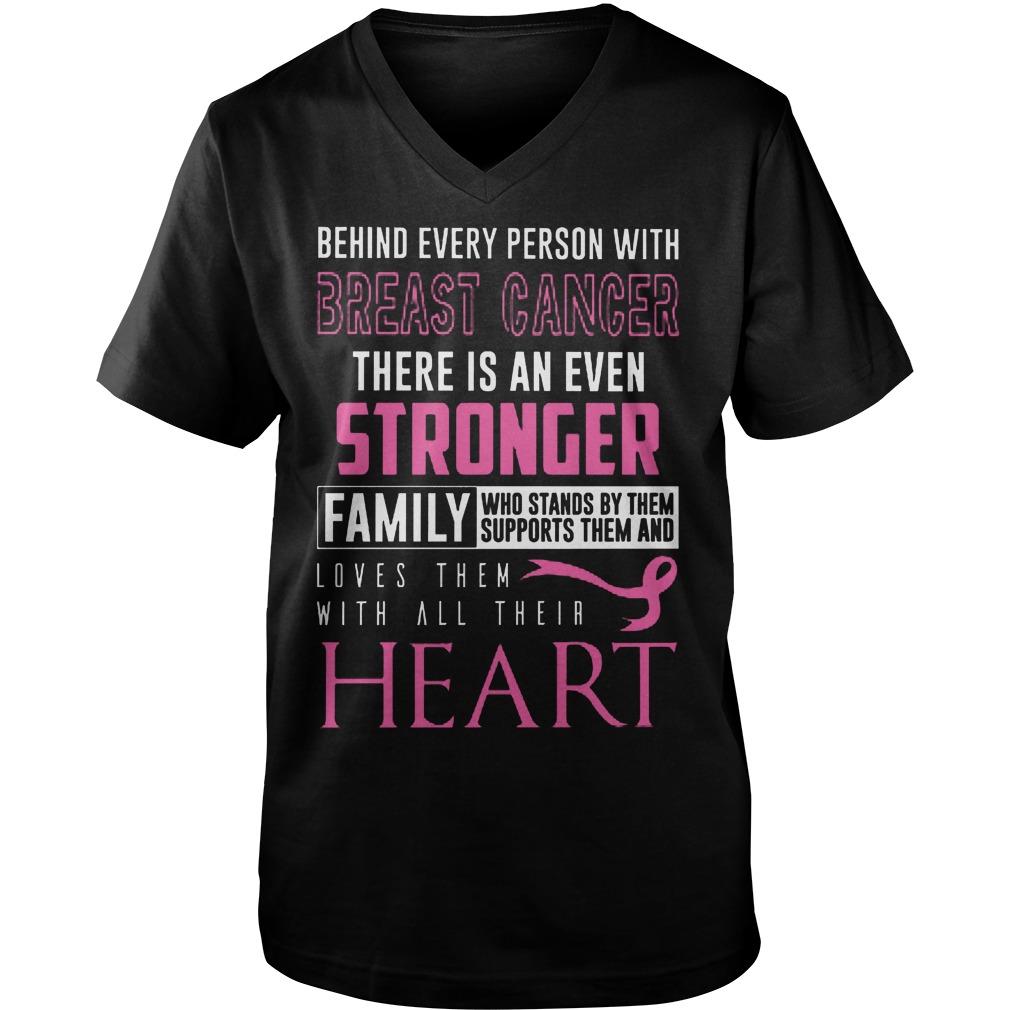 Stronger Heart Guy Vneck