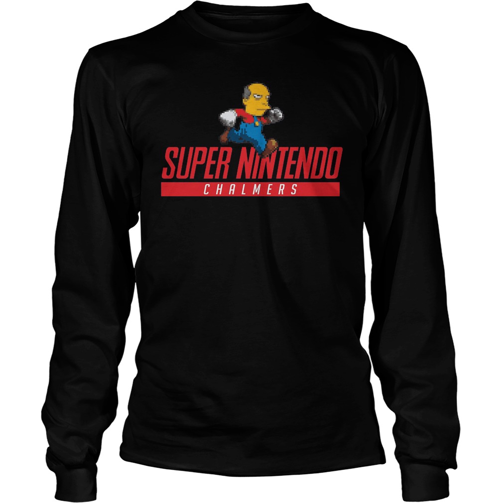 Super Nintendo Chamlemer Simpson Longsleeve