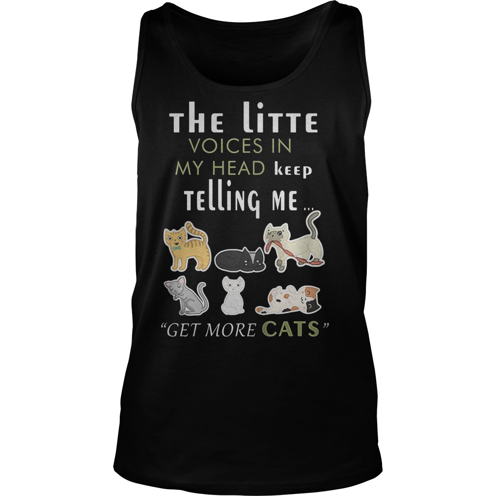The Little Voices In My Head Keep Telling Me Tank Top