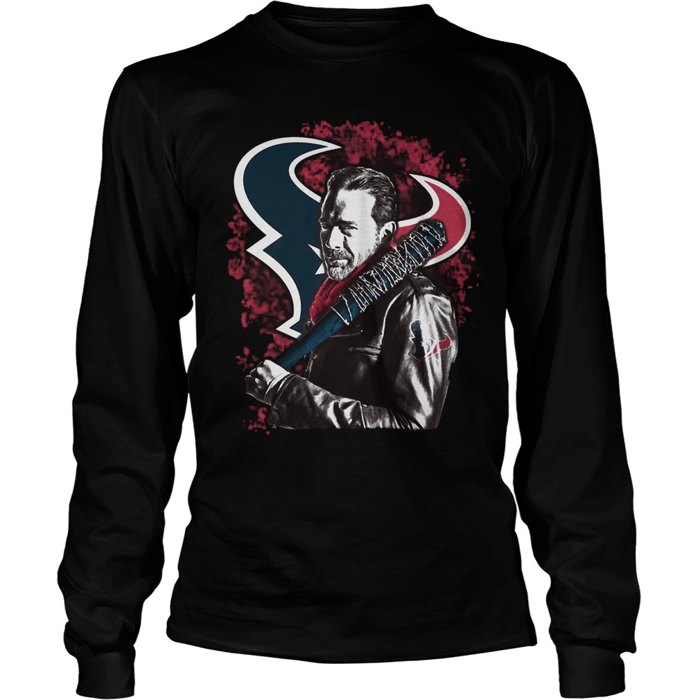 The Walking Dead Negan Houston Texans Longsleeve
