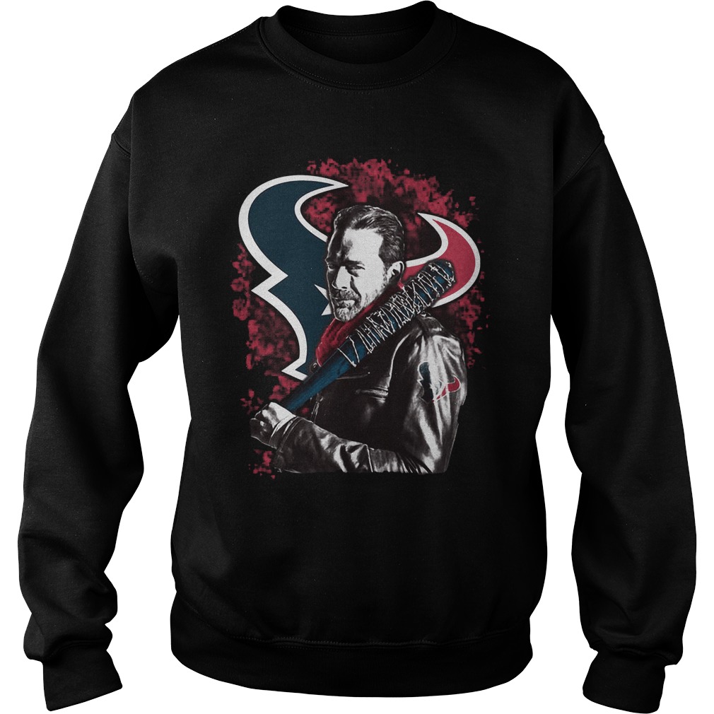 The Walking Dead Negan Houston Texans Sweatshirt