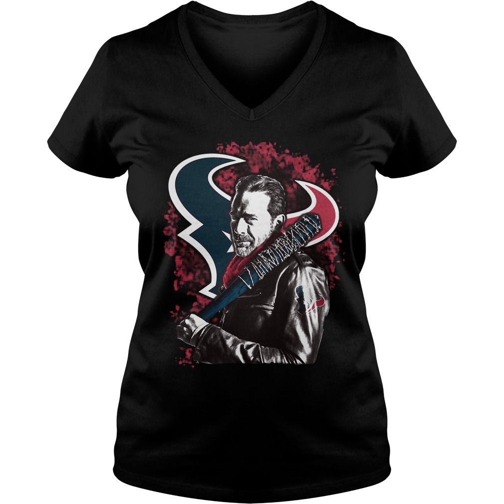The Walking Dead Negan Houston Texans V Neck