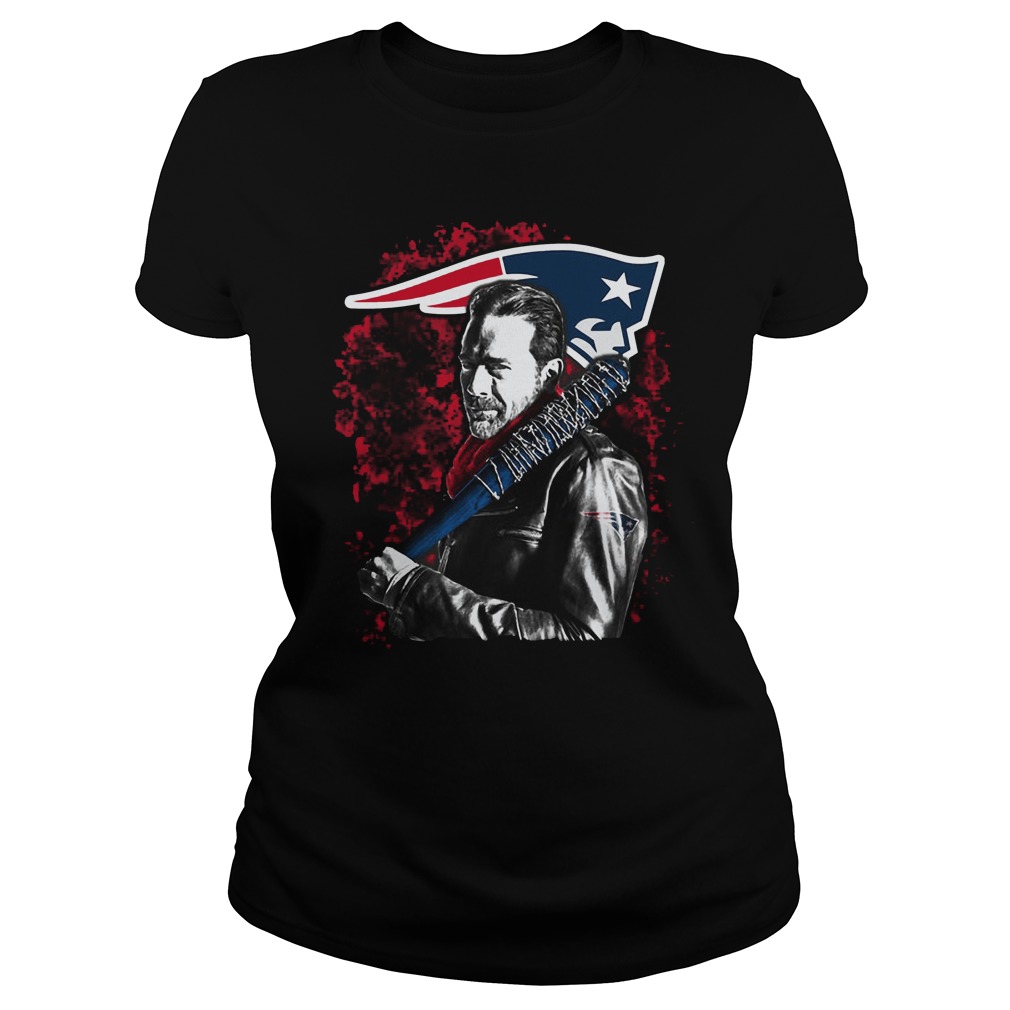 The Walking Dead Negan New England Patriots Ladies Tee