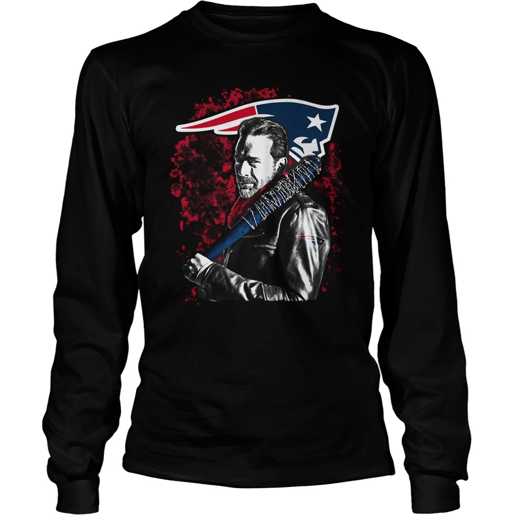 The Walking Dead Negan New England Patriots Longsleeve