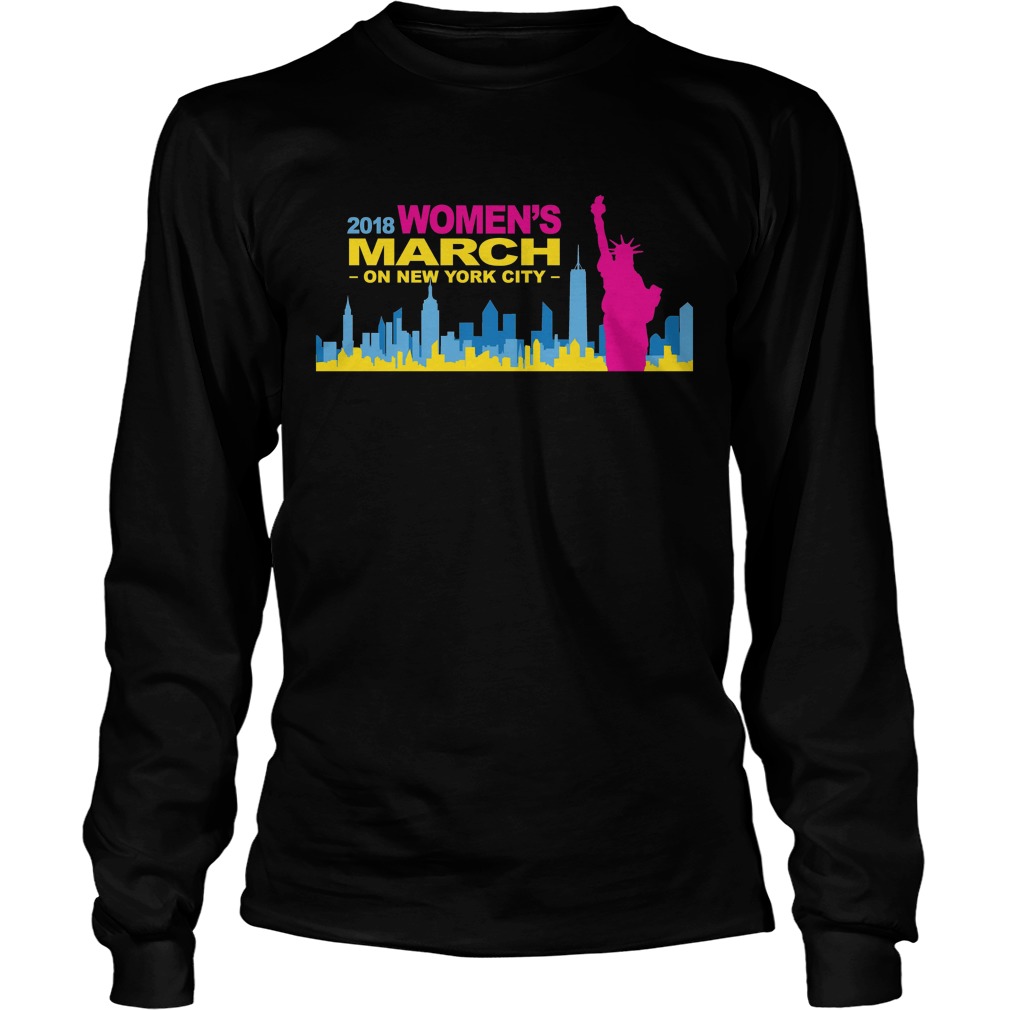 Women's March On New York City 2018 Longsleeve