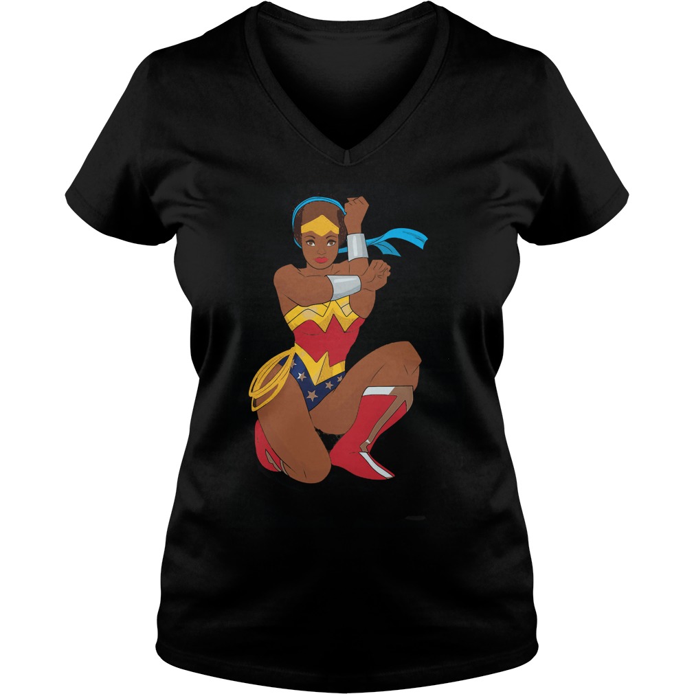 Wonder Women Ladies Vneck