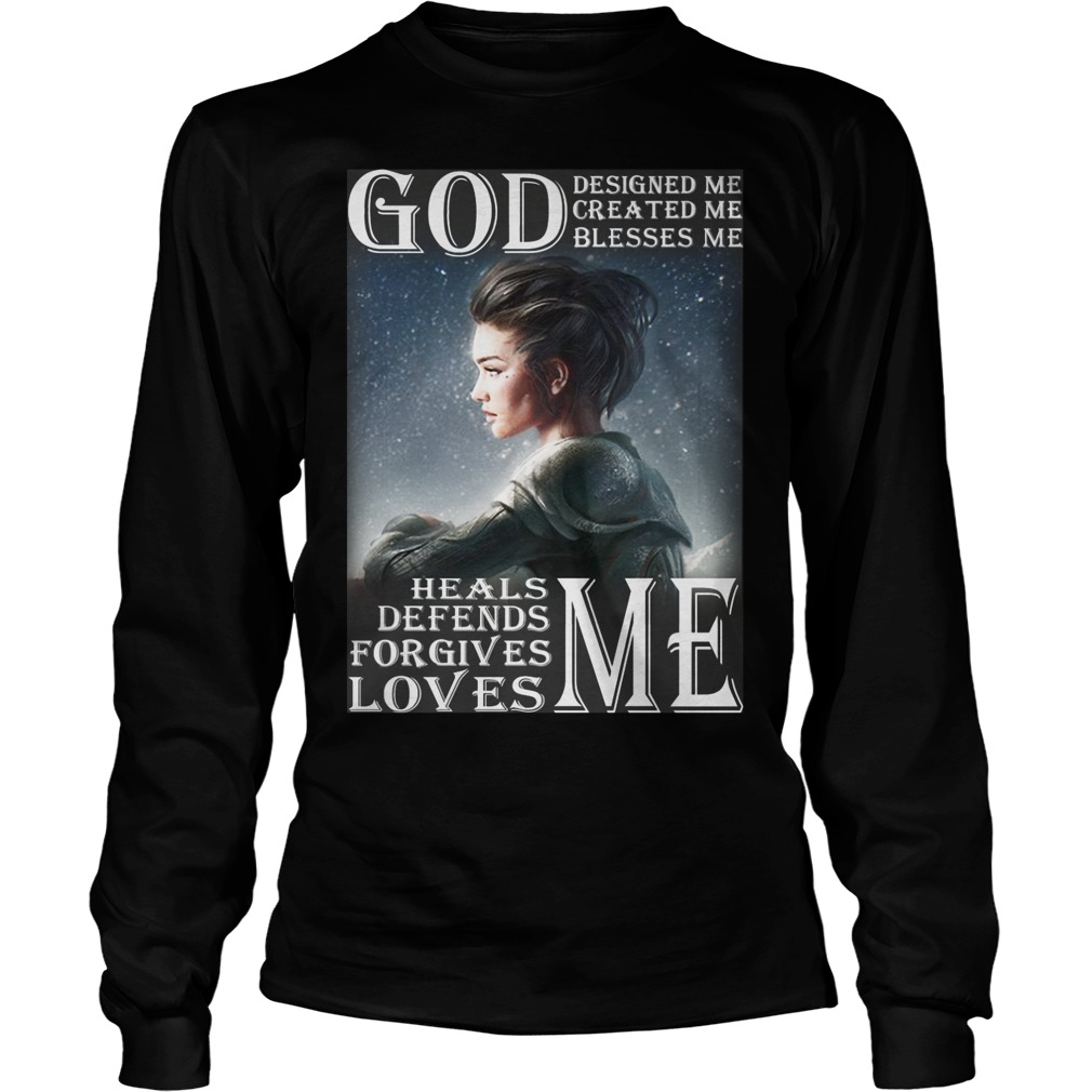 God Designed Created Blesses Longsleeve