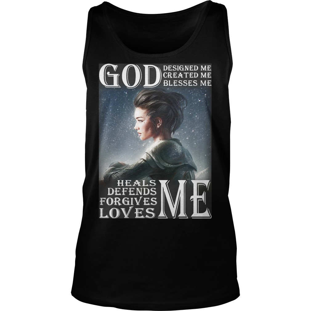 God Designed Created Blesses Tanktop