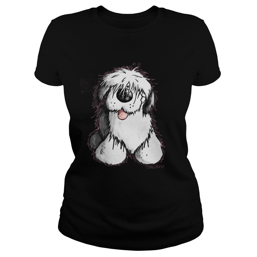 Happy Old English Sheepdog Ladies