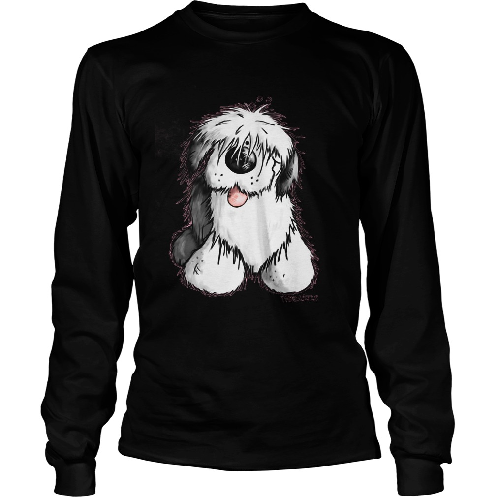 Happy Old English Sheepdog Longsleeve