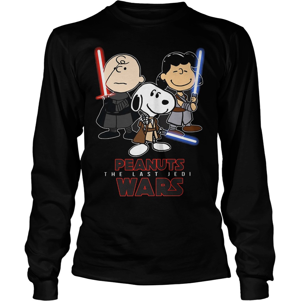 Peanuts Wars Last Jedi Longsleeve