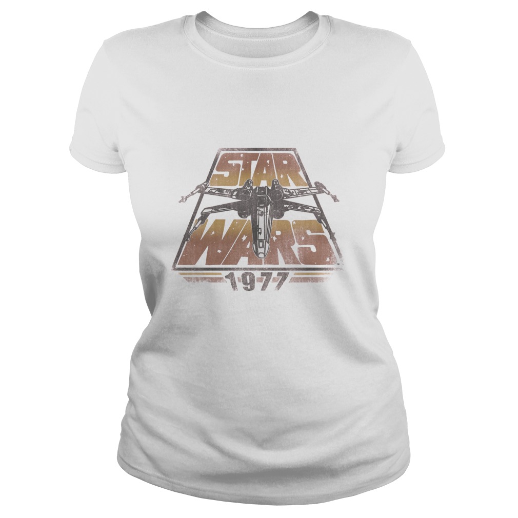 Star Wars X Wing 1977 Vintage Retro Premium Graphic Ladies