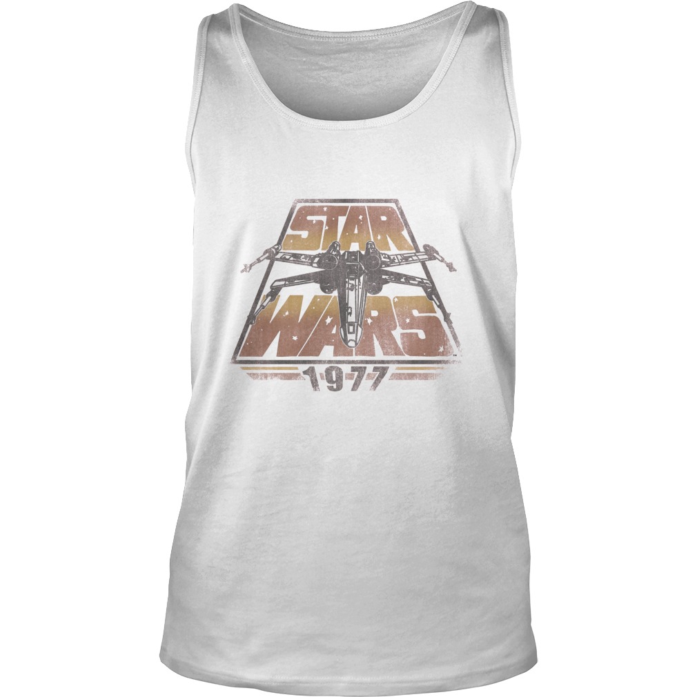 Star Wars X Wing 1977 Vintage Retro Premium Graphic Tanktop