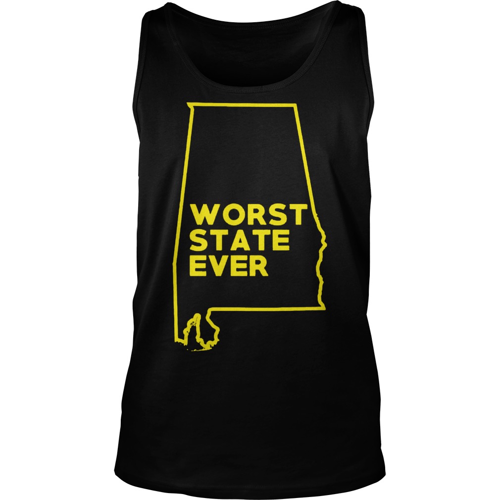 Alabama Worst State Ever Tanktop
