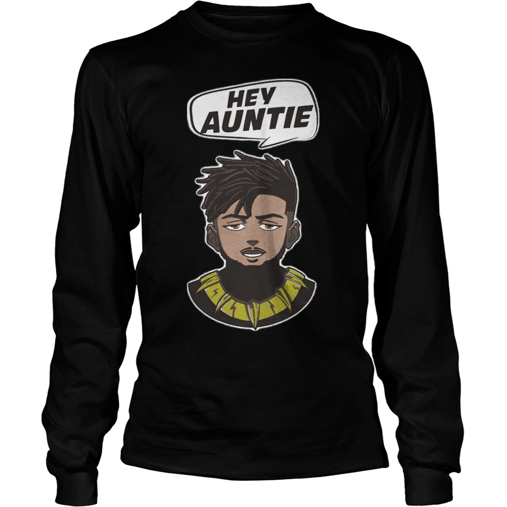 Black Panther Erik Killmonger Hey Auntie Longsleeve