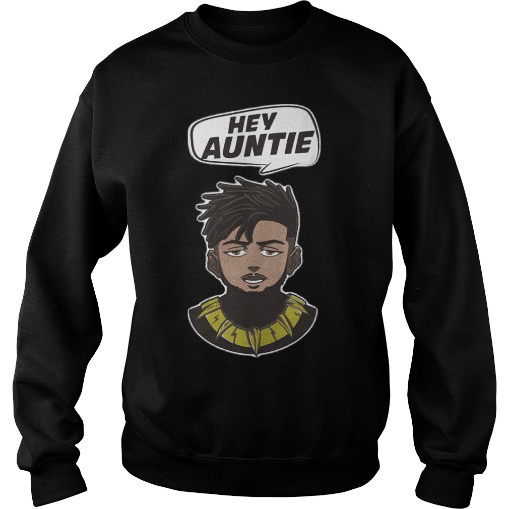 Black Panther Erik Killmonger Hey Auntie Sweater