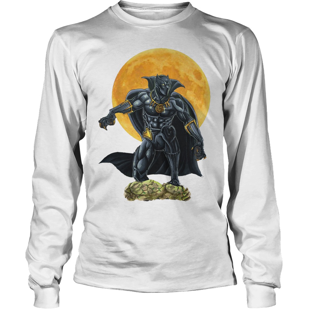 Black Panther Go To The Moon Longsleeve