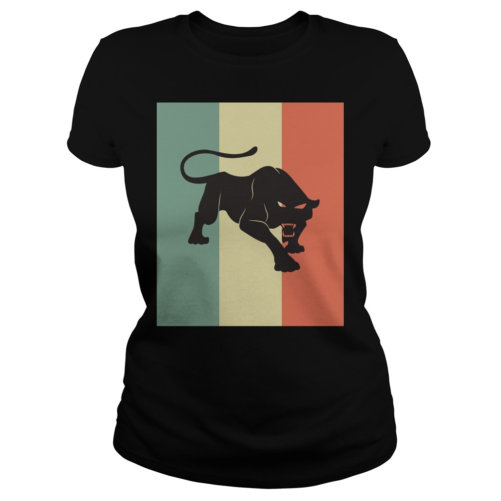 Black Panther Silhouette Ladies