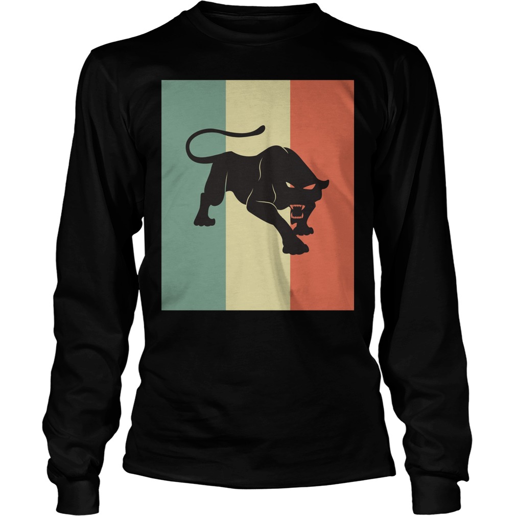 Black Panther Silhouette Longsleeve