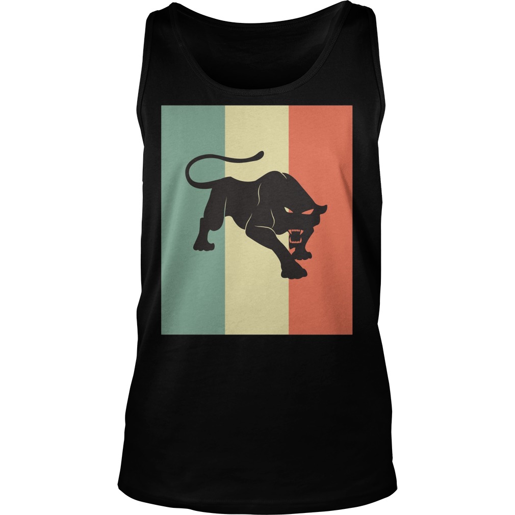 Black Panther Silhouette Tanktop
