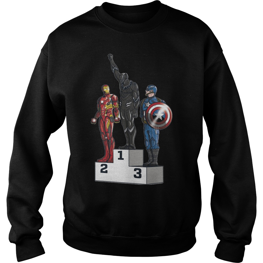 Black Panther Winner Sweat Shirt