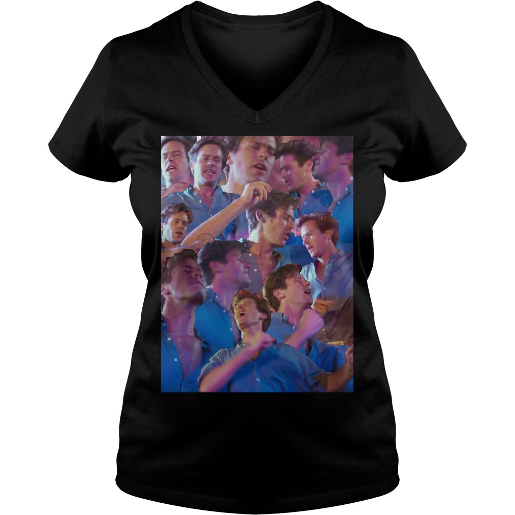 Call Me By Your Name Armie Oliver Dancing Ladies Vneck