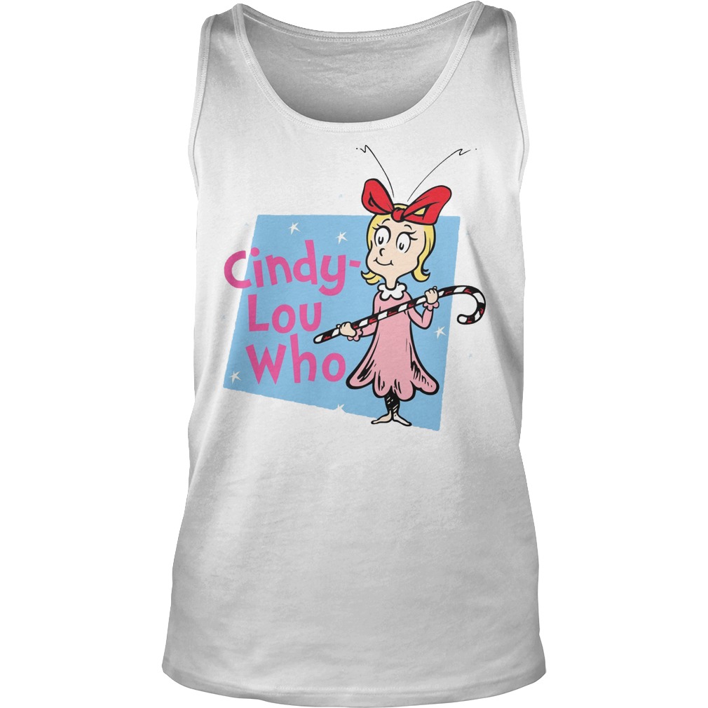 Dr Seuss Cindylou Who Tanktop