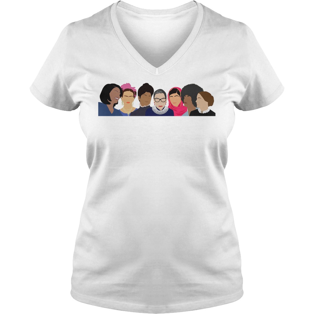 Feminist Girl Gang Squad Goals V Neck