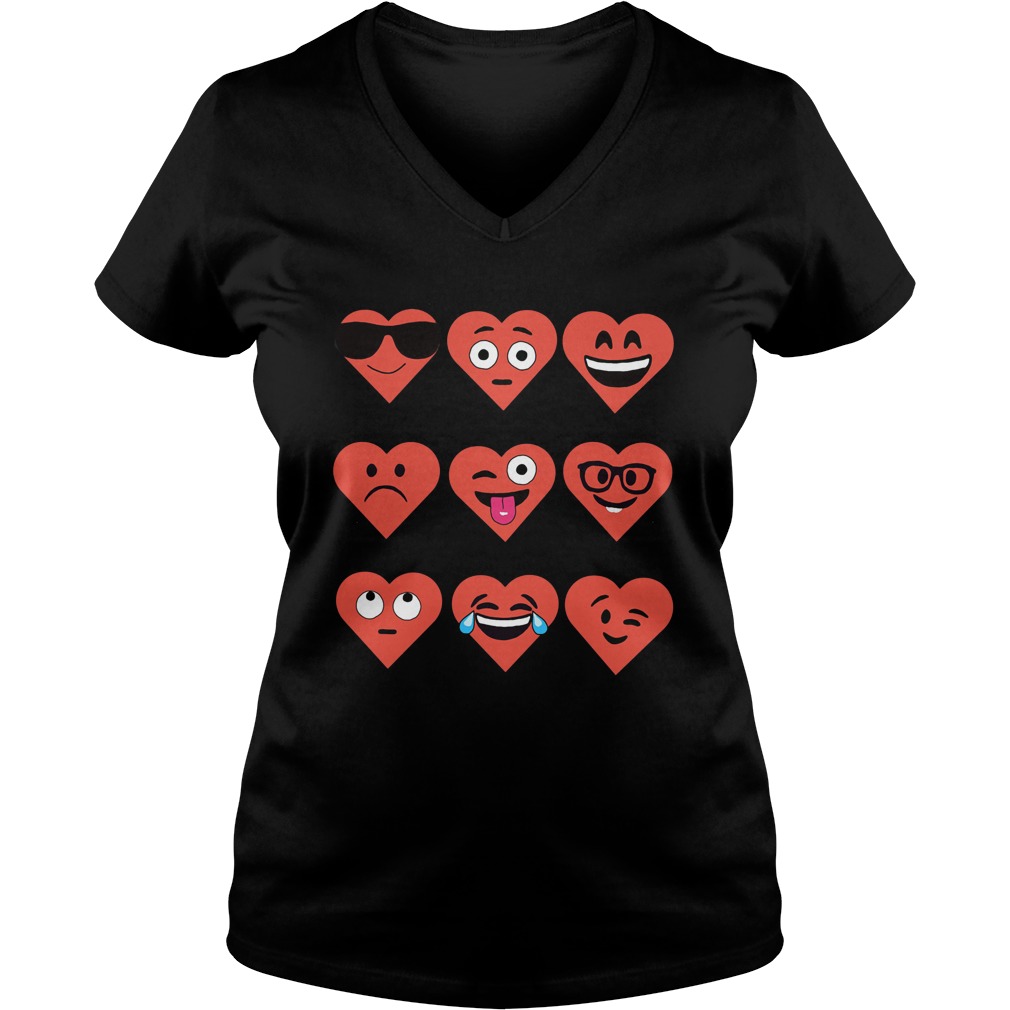 Funny Valentines Day Unicorn Love Gift V Neck