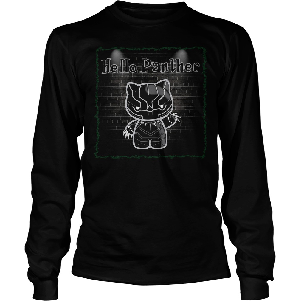 Hello Panther Black Panther Hello Kitty Longsleeve