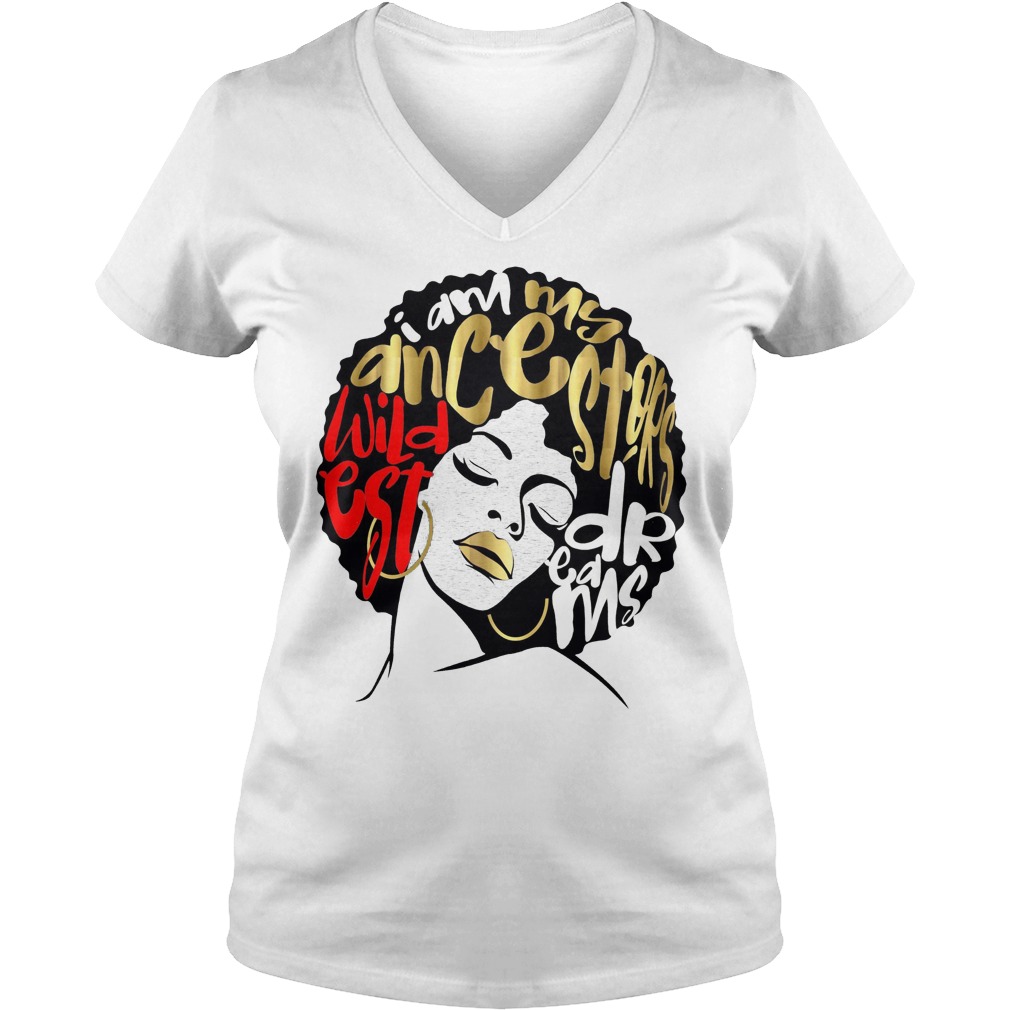 I Am My Ancestors Dreams V Neck