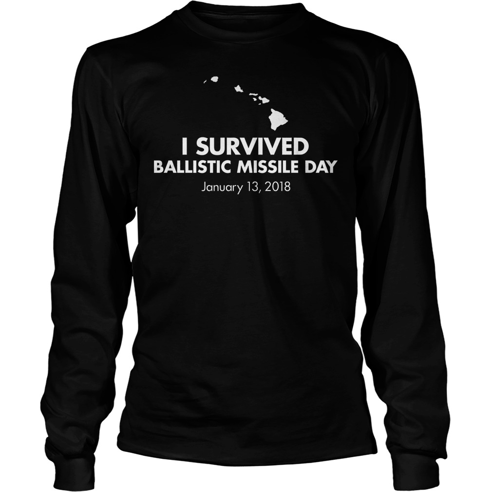 I Survived Ballistic Missile Day Longsleeve