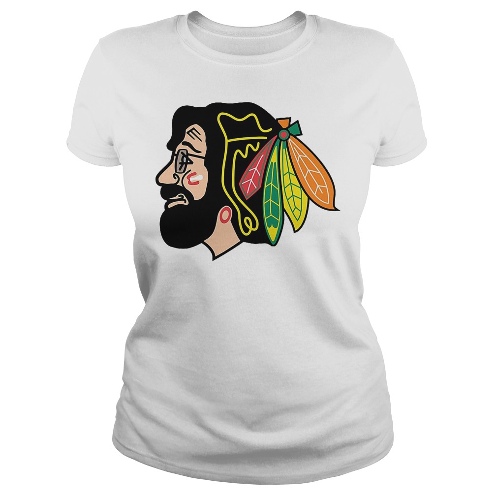 Jerry Hawk Blackhawks Jerry Garcia Ladies