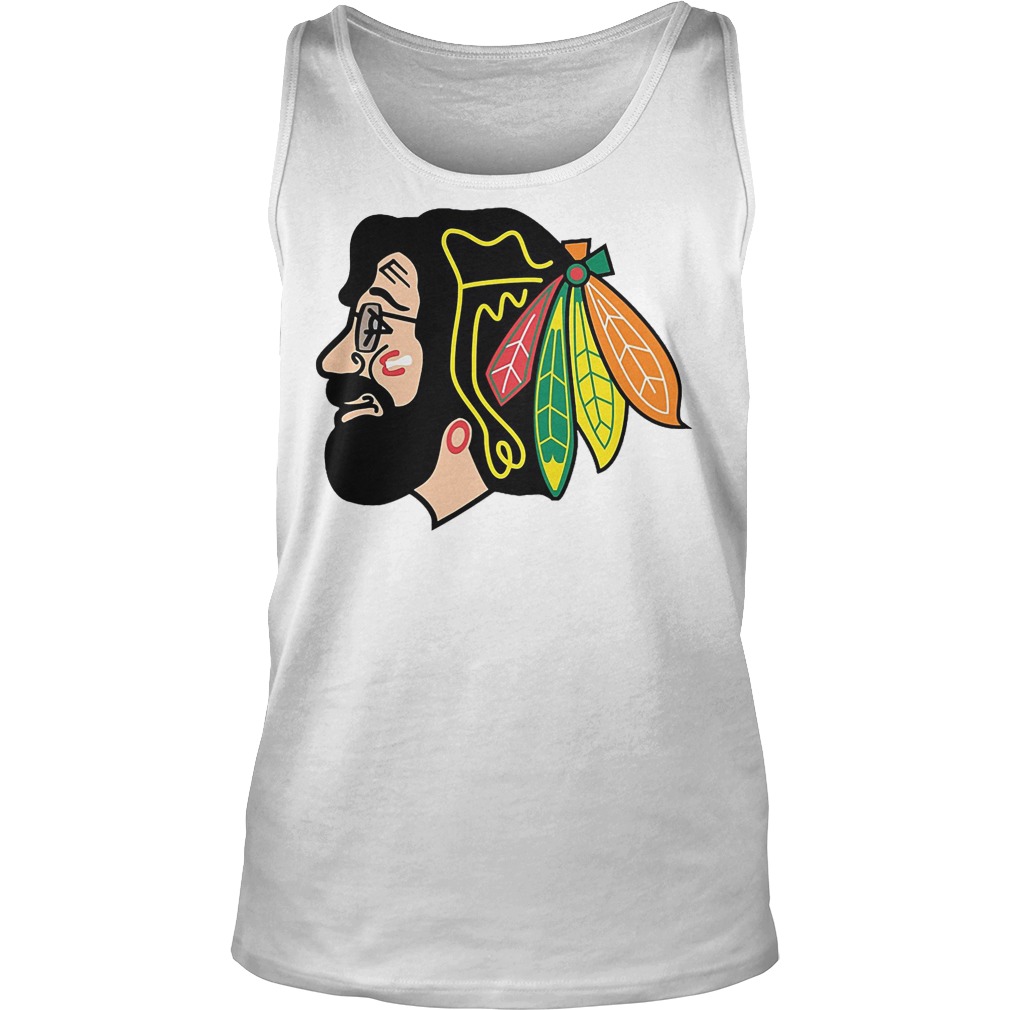 Jerry Hawk Blackhawks Jerry Garcia Tanktop