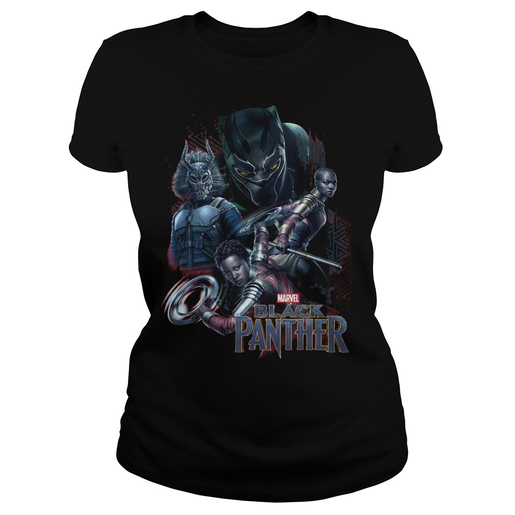 Marvel Black Panther Movie Okoye Nakia Ladies