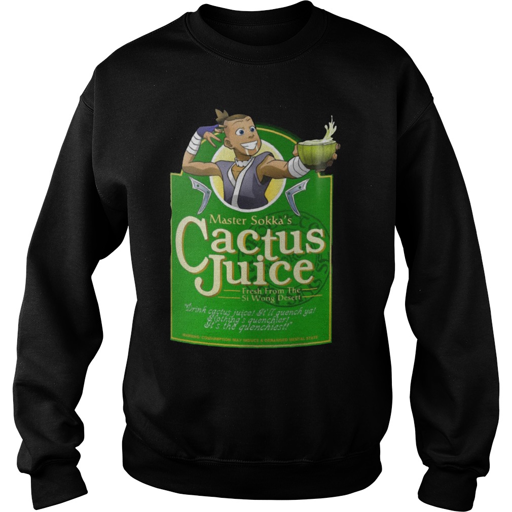 Master Sokka Cactus Juice Found Sweater