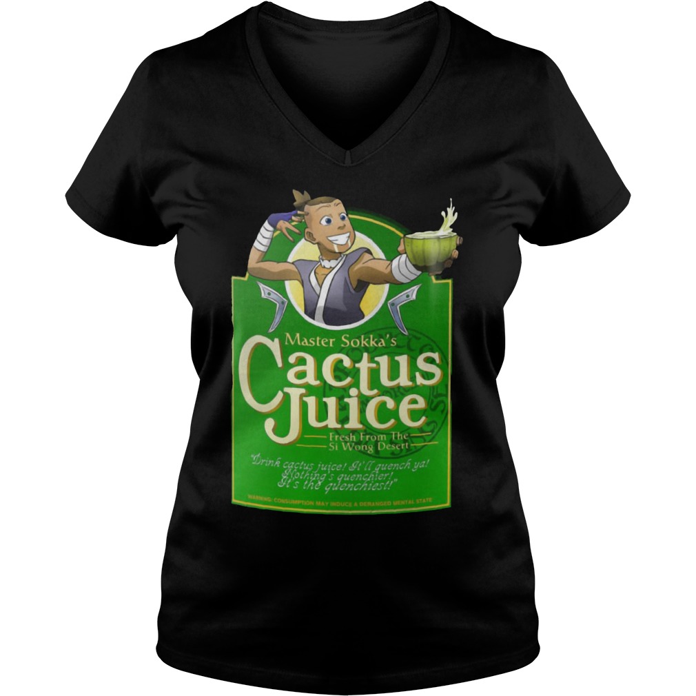 Master Sokka Cactus Juice Found V Neck