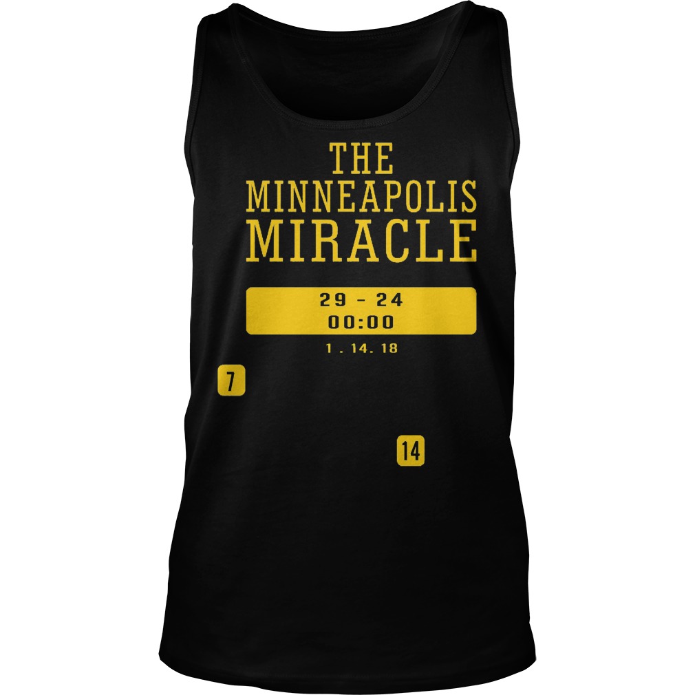 Minneapolis Miracle Vikings Tank Top