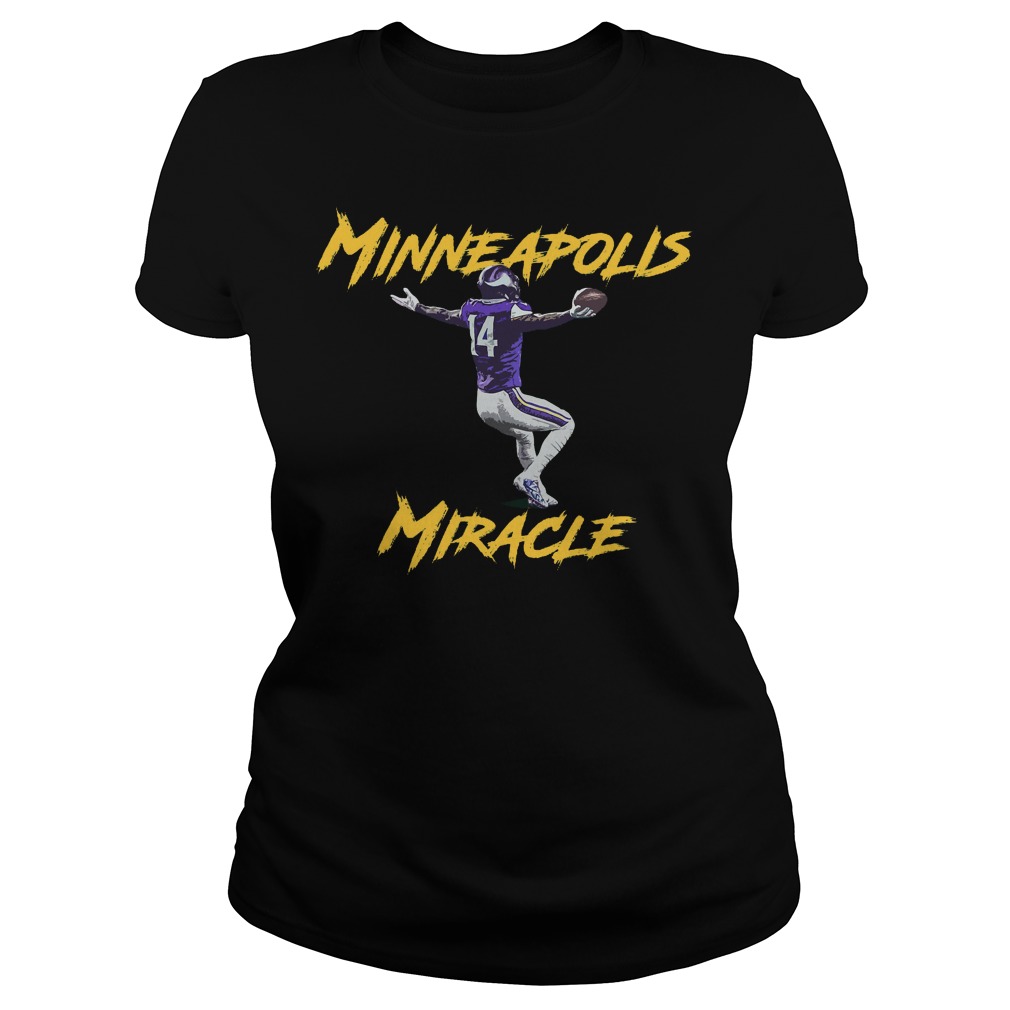 Minneapolis Miracleminnesota Miracle Stefon Diggs Ladies Tee