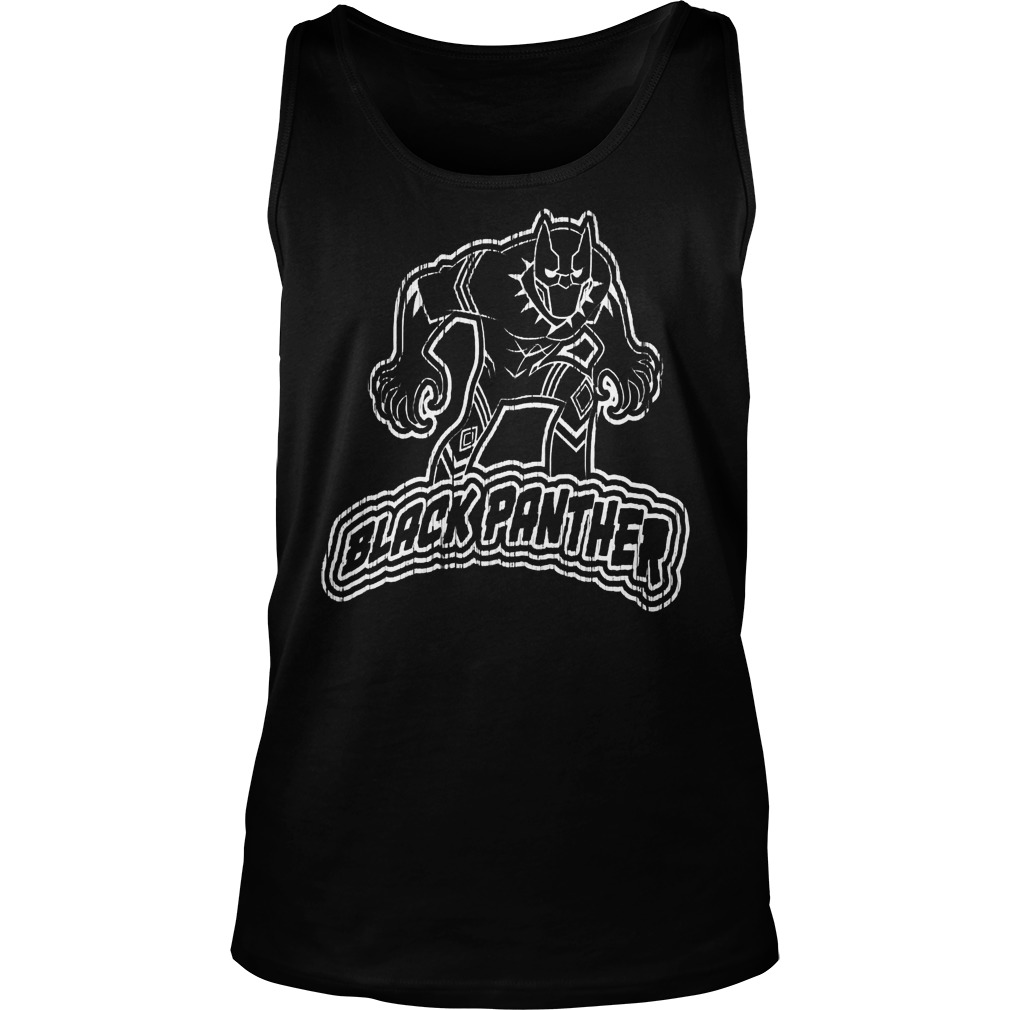 New Avenger Black Panther Tank Top