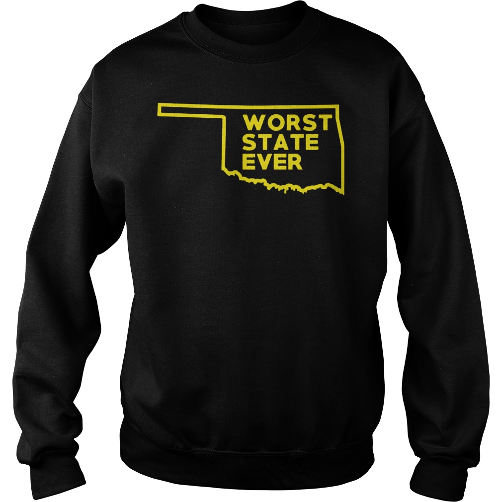 Oklahoma Worst State Ever Sweater