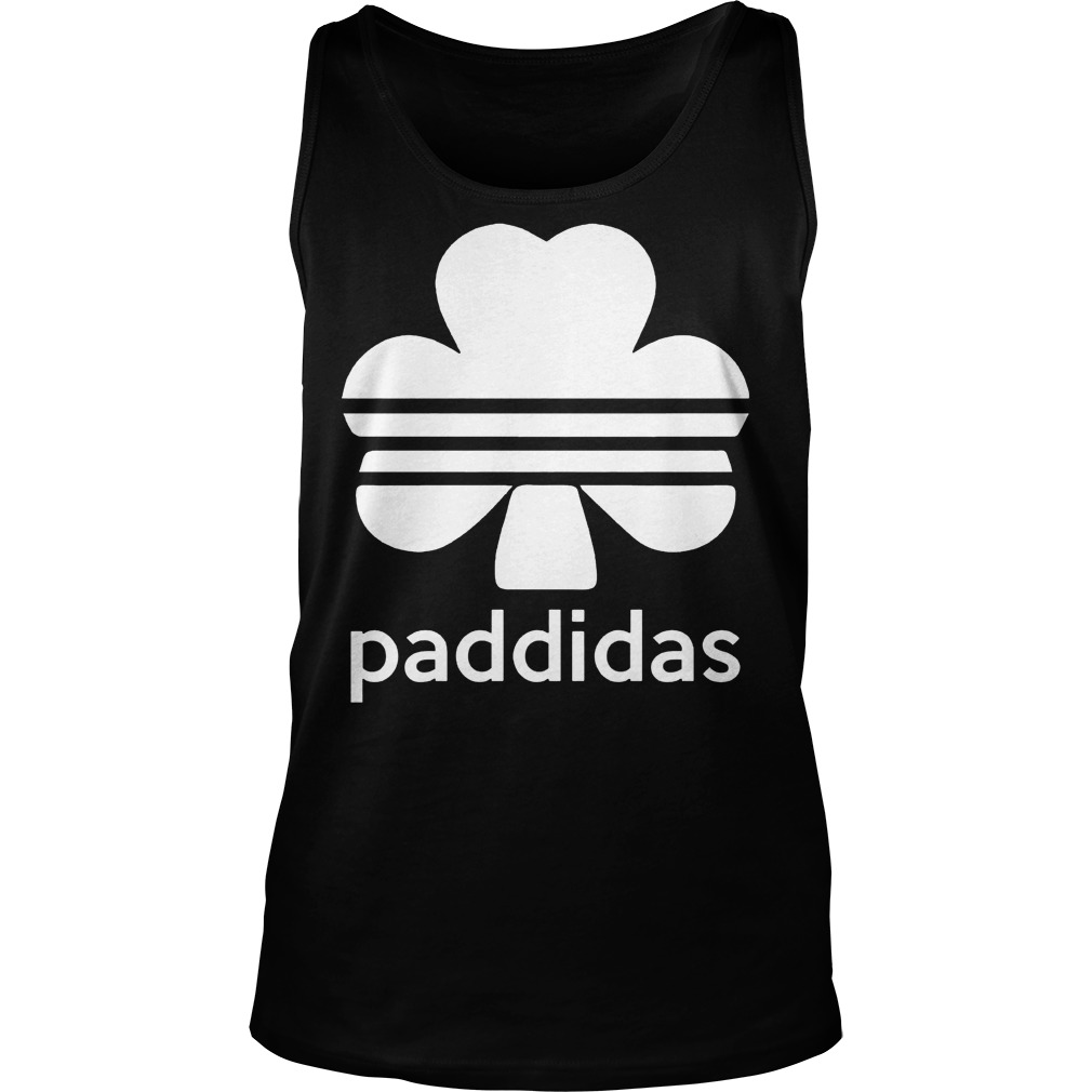 Paddidas Adidas Logo And St Patricks Day Tank Top